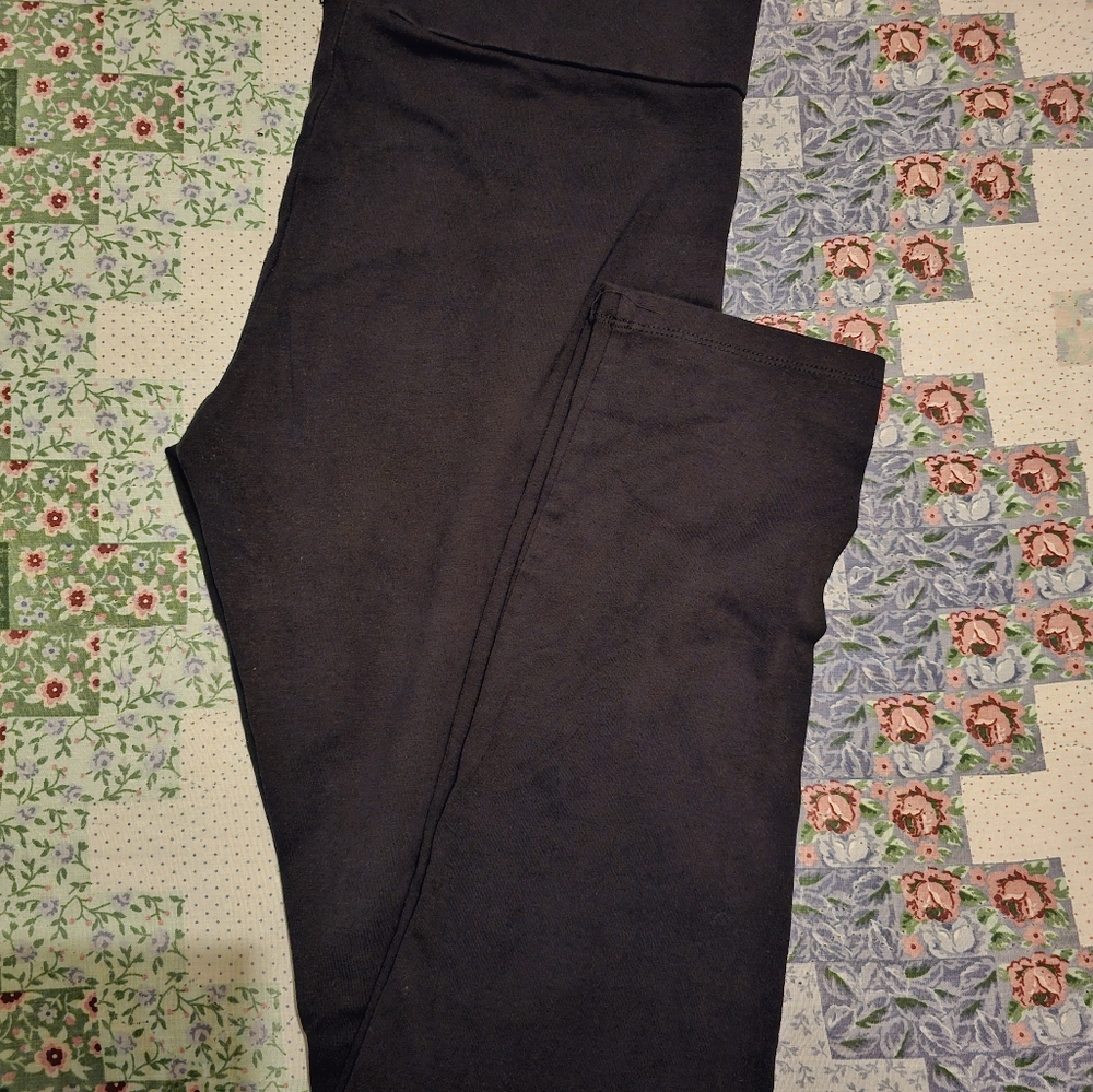 Active Basic Elegant Black Trousers